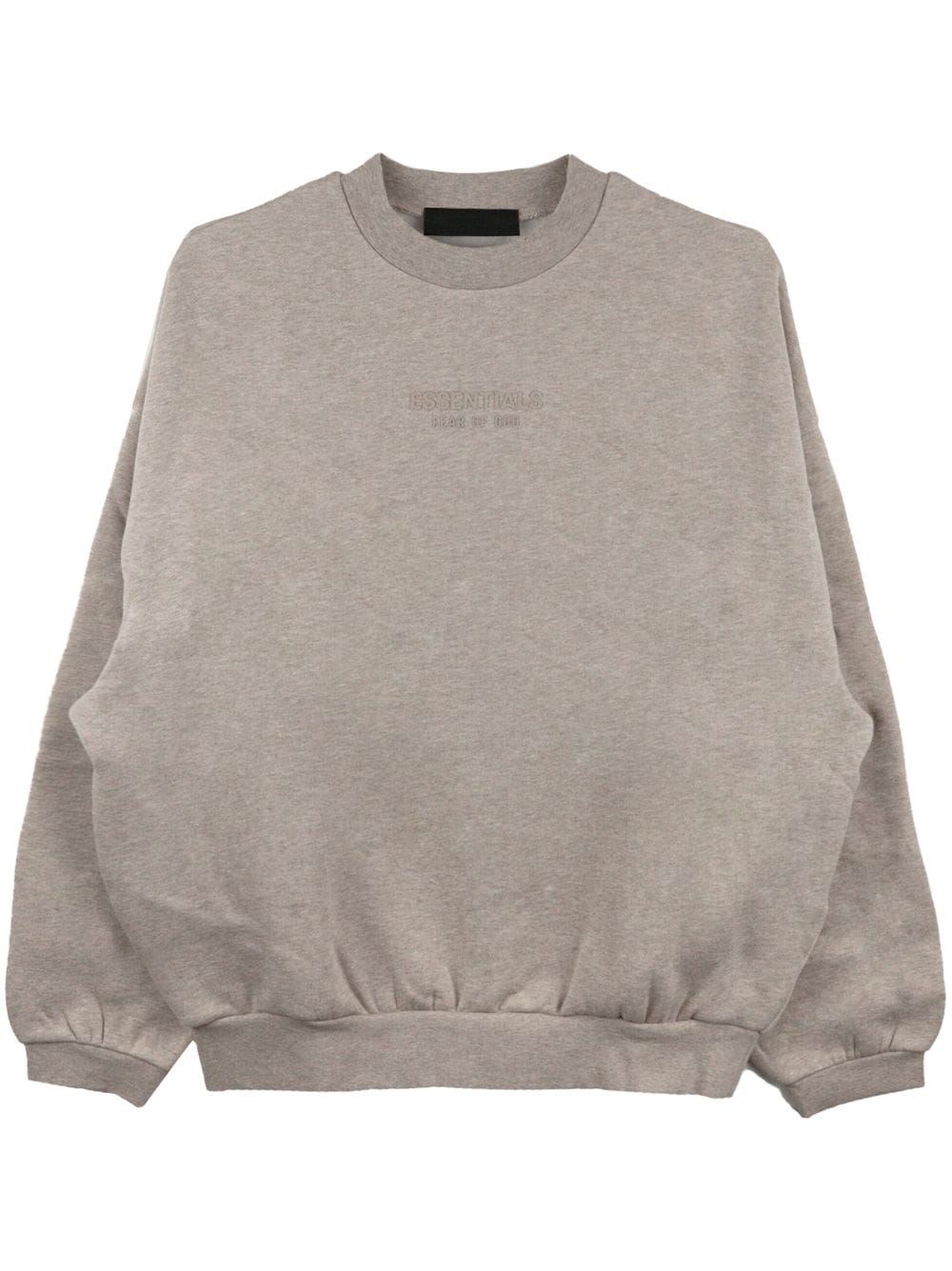 logo-embroidered crew-neck sweatshirt