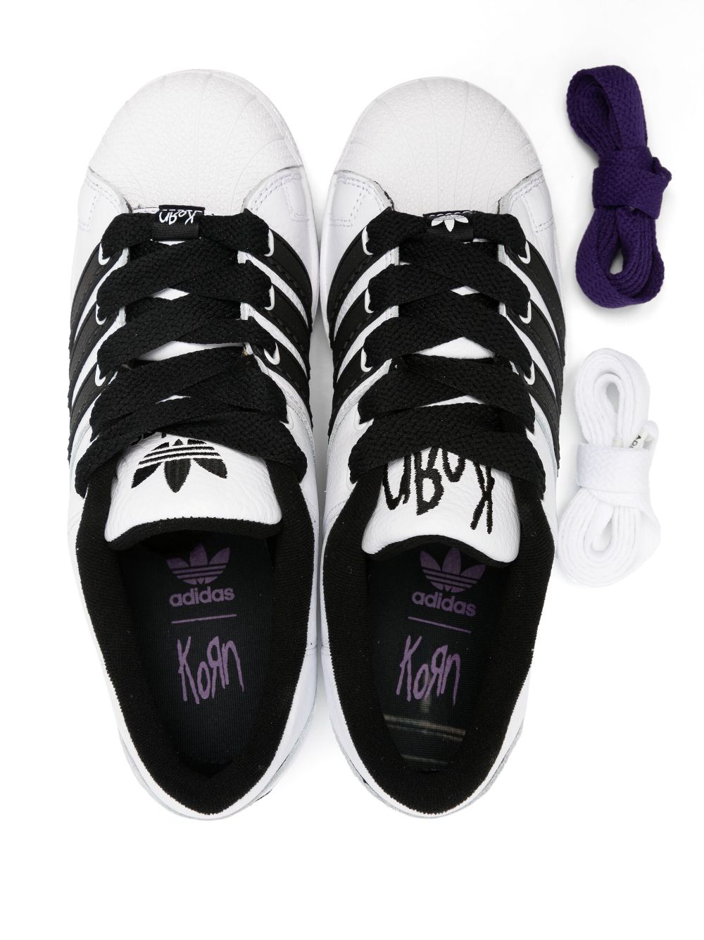 Adidas Originals X Korn Supermodified Trainers In White/black | ModeSens