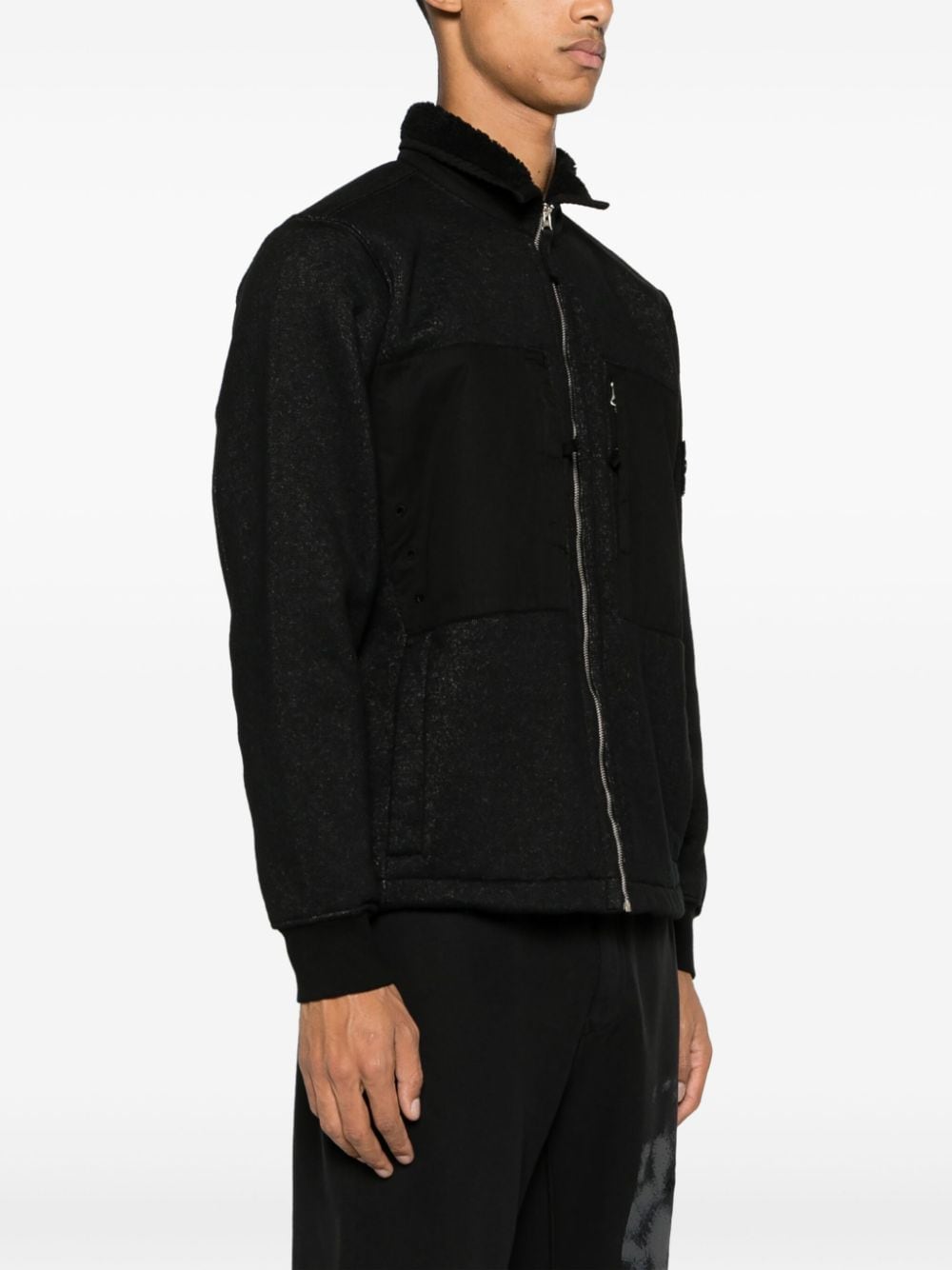 Stone Island Compass-badge funnel-neck Jacket - Farfetch