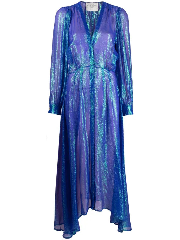 knee length dresses for ladies Mila Jacquard Plunge Midi Dress