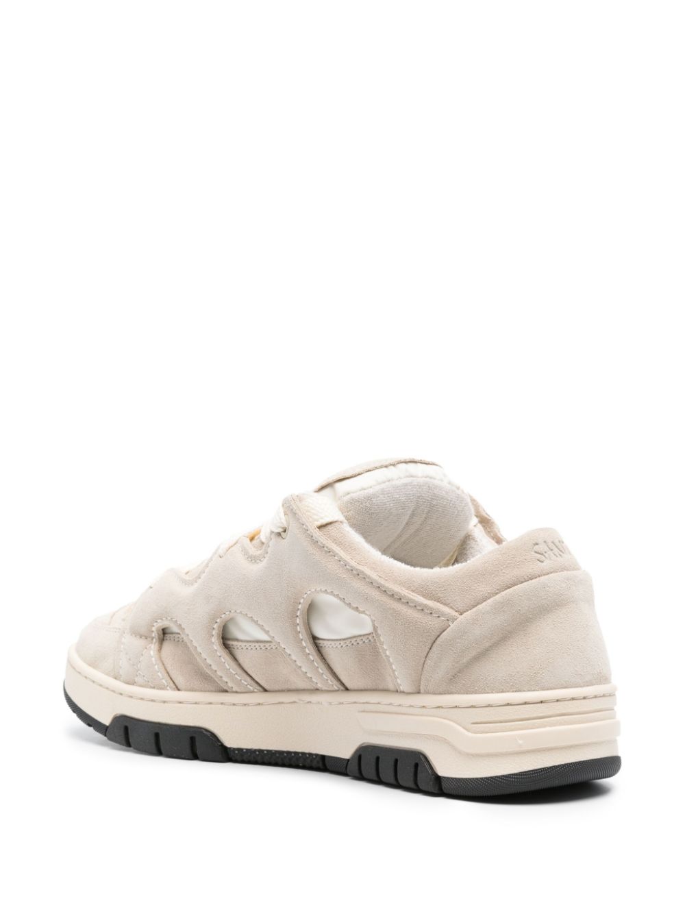 SANTHA Model1 suède sneakers Beige