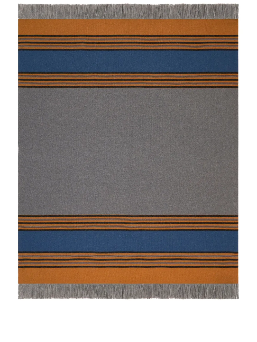 ETRO HOME Coperta a righe - Grigio