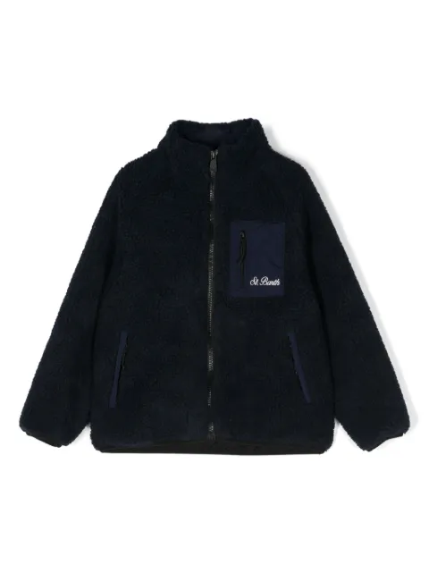 MC2 Saint Barth Kids Garfield zip-up fleece jacket