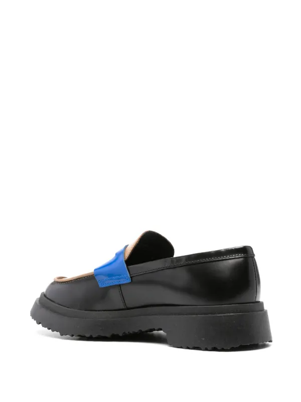 Camper Walden Twins 45mm Leather Penny Loafers | Black