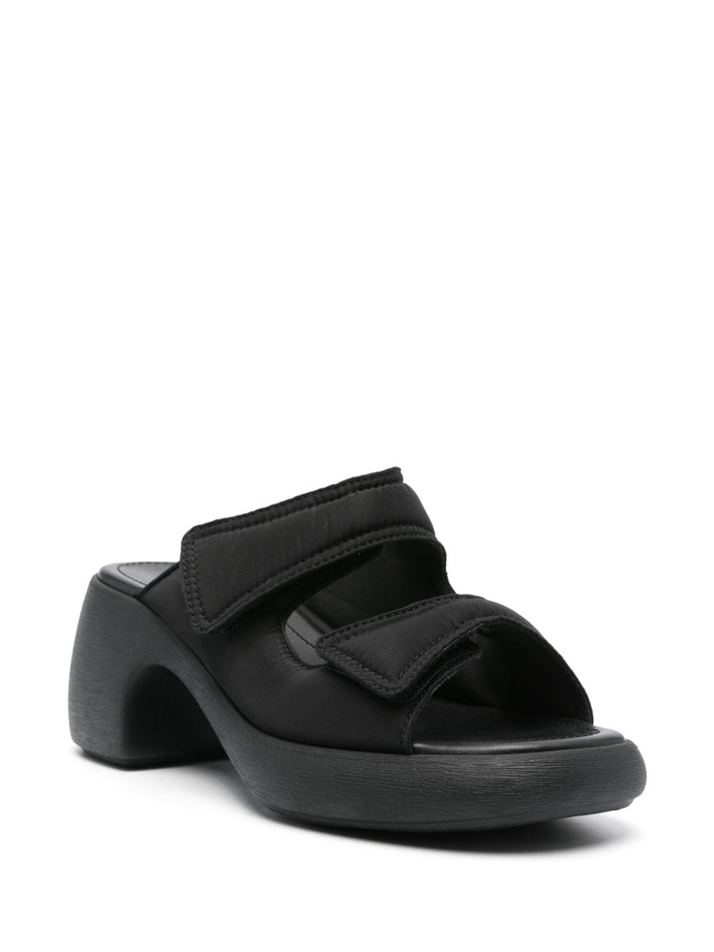 Shop Camper Thelma 65mm Slip-on Sandals In Black