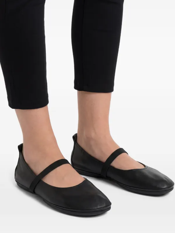 Camper Right Nina フラットシューズ | ブラック | FARFETCH JP