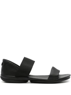 Camper Brutus クロスストラップ サンダル | ブラック | FARFETCH JP