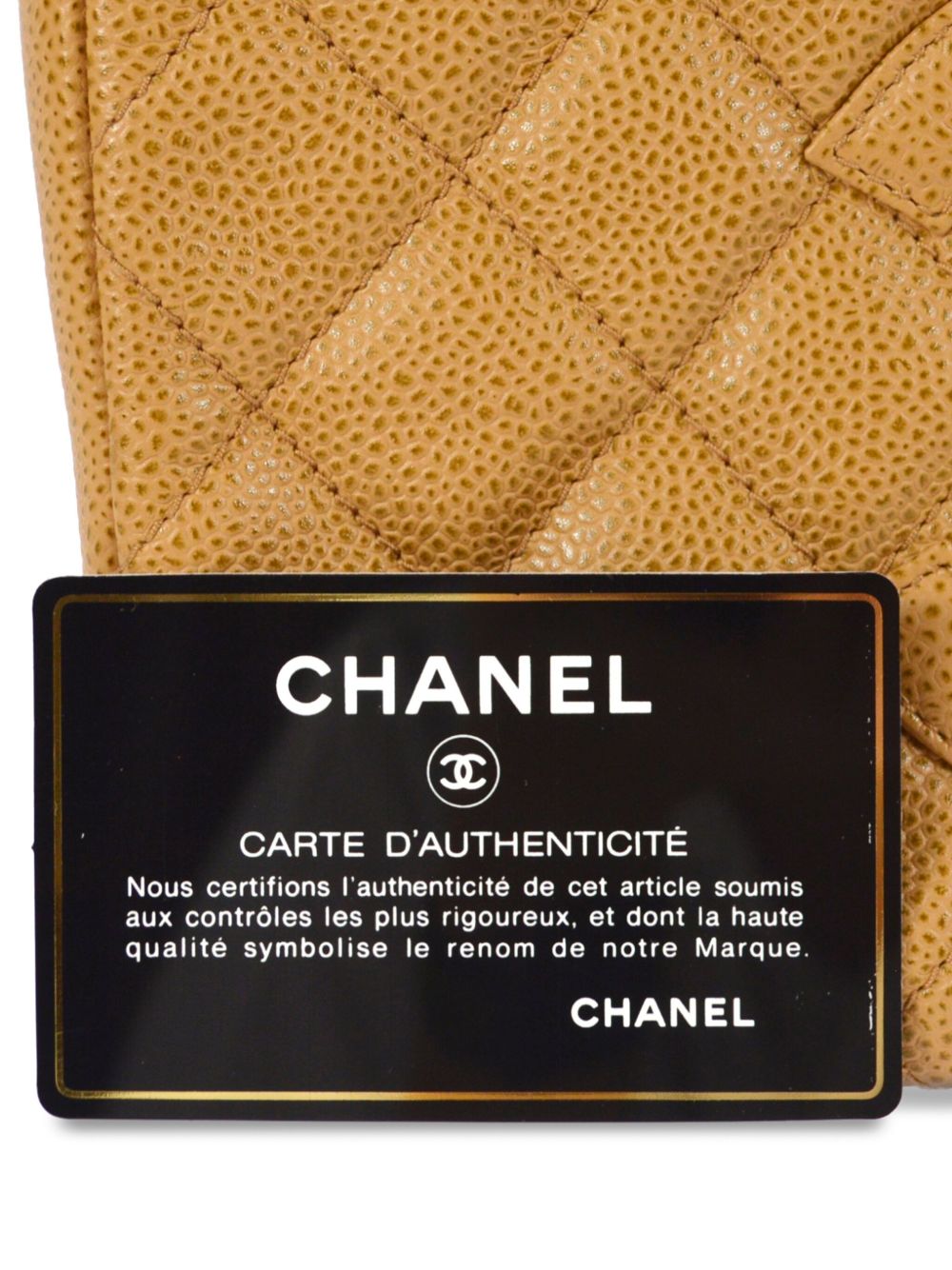 CHANEL 2002 CC diamond-quilted shoulder bag Women