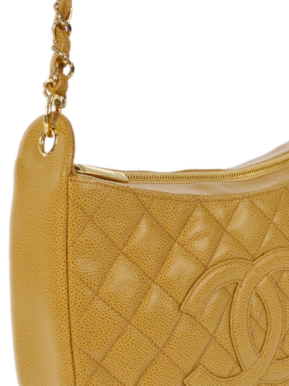 Cheap HOT SALE CHANEL 2002 CC diamond-quilted shoulder bag Women