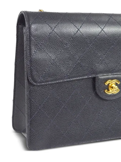CHANEL Pre-Owned 1998 jumbo Classic Flap shoulder bag 5055022 - 2