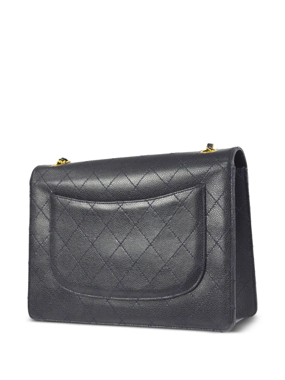 CHANEL Pre-Owned 1998 pre-owned Classic Flap schoudertas - Blauw