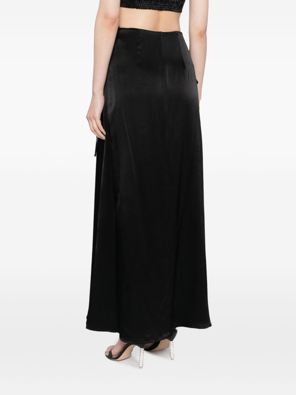 Rachel Gilbert July high-waist maxi skirt Zwart