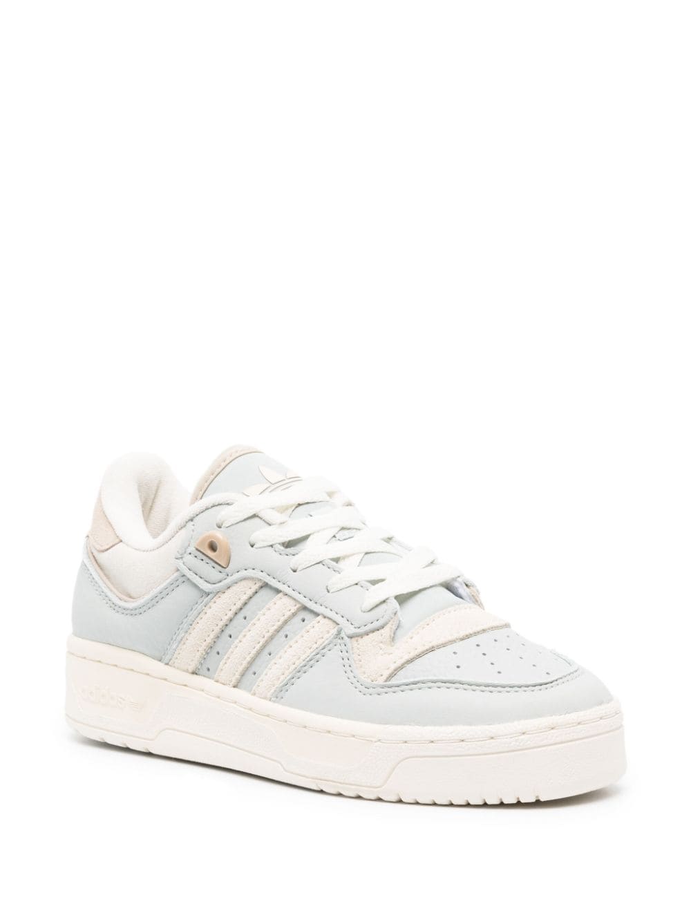Shop Adidas Originals Rivalry 86 Leather Sneakers In Blue