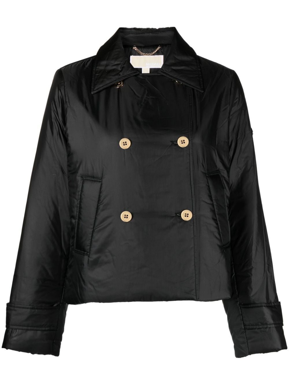 Image 1 of Michael Michael Kors double-breasted padded jacket