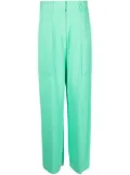 Forte Forte cady straight-leg trousers - Green