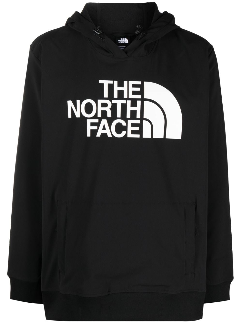 The North Face Hoodie met logoplakkaat Zwart