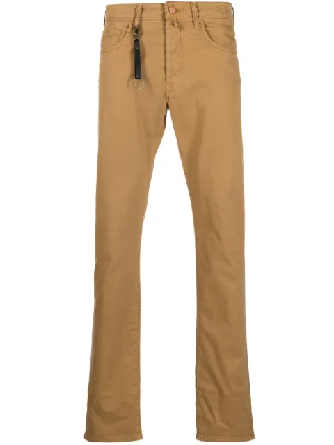 Incotex low-rise slim-fit trousers