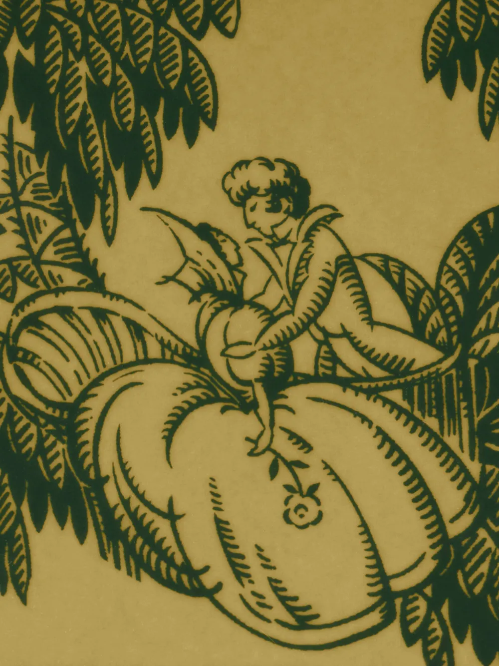 Etro Home Graphic-print Porcelain Tray In Yellow