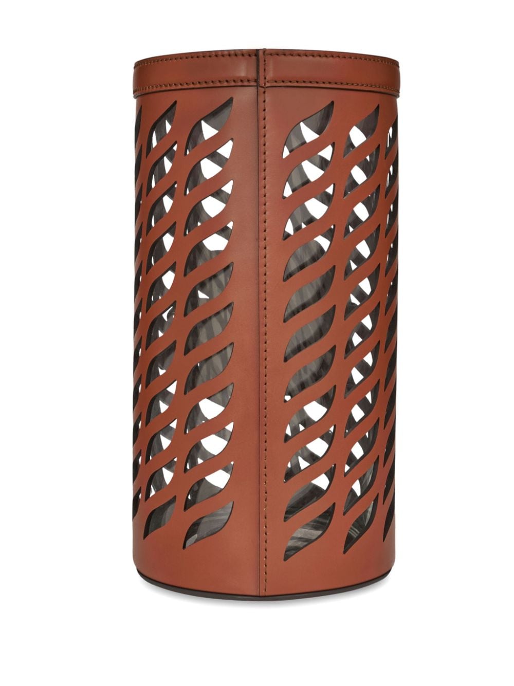 Shop Etro Home Pegaso-motif Vase Holder In Brown