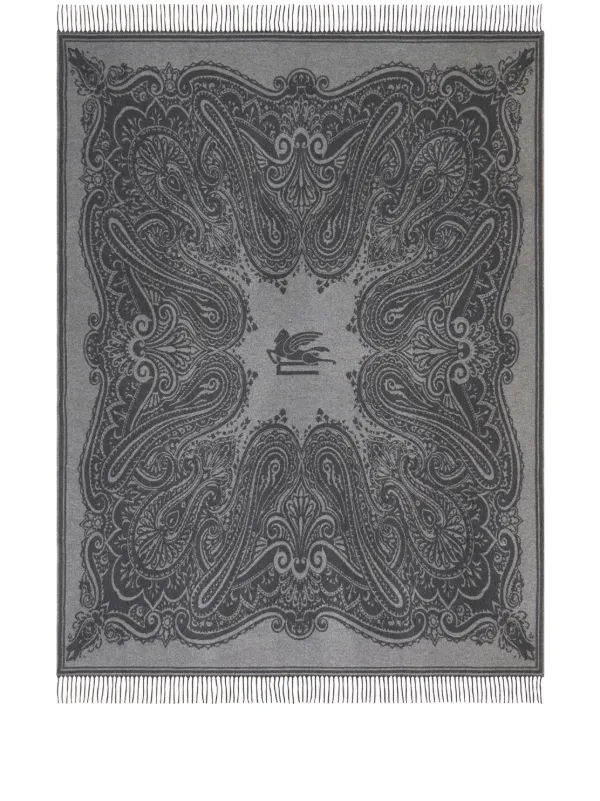 新品未開封品】ETRO ホームコレクション ブランケット ジャガード