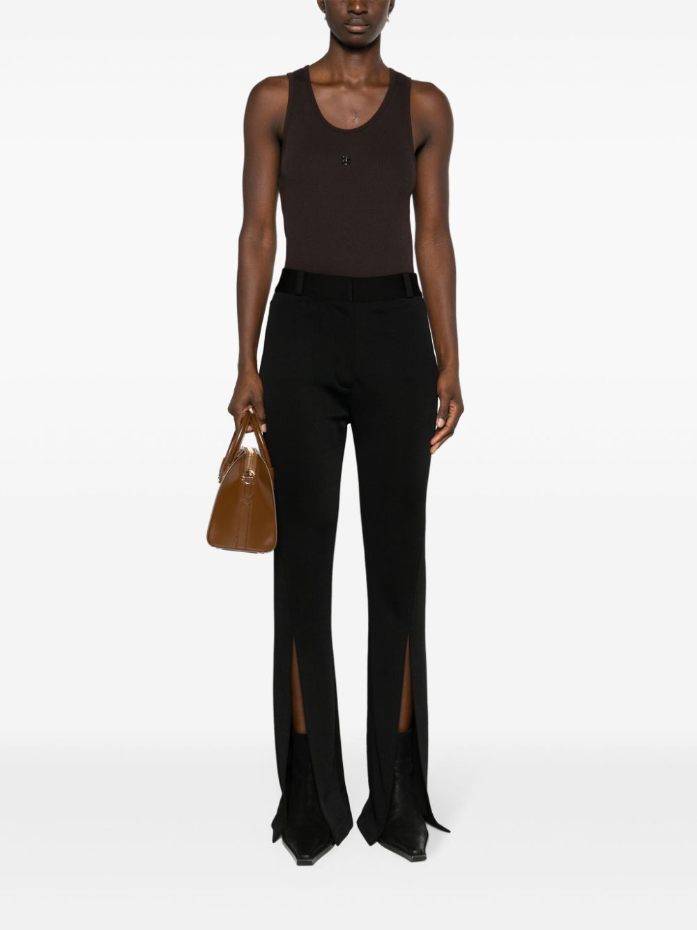 Givenchy Broek met gestrikte taille - Zwart