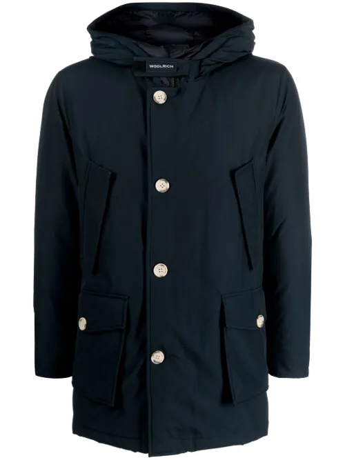 Parka matelassée à patch logo - Woolrich - Modalova