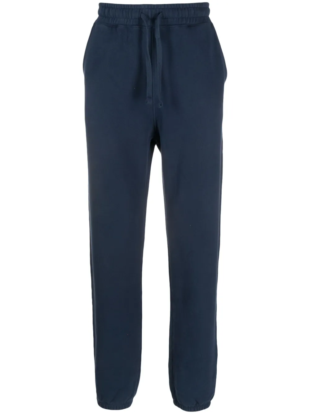 Mc2 Saint Barth Track Knitted Sweatpants With Pockets In Blau