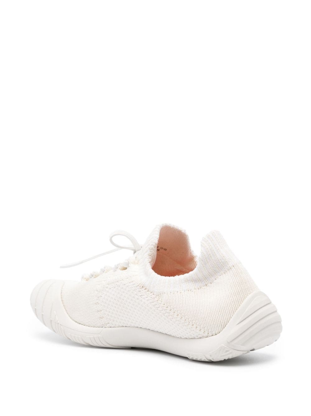 Shop Camper Path Ribbed-detail Sneakers In White