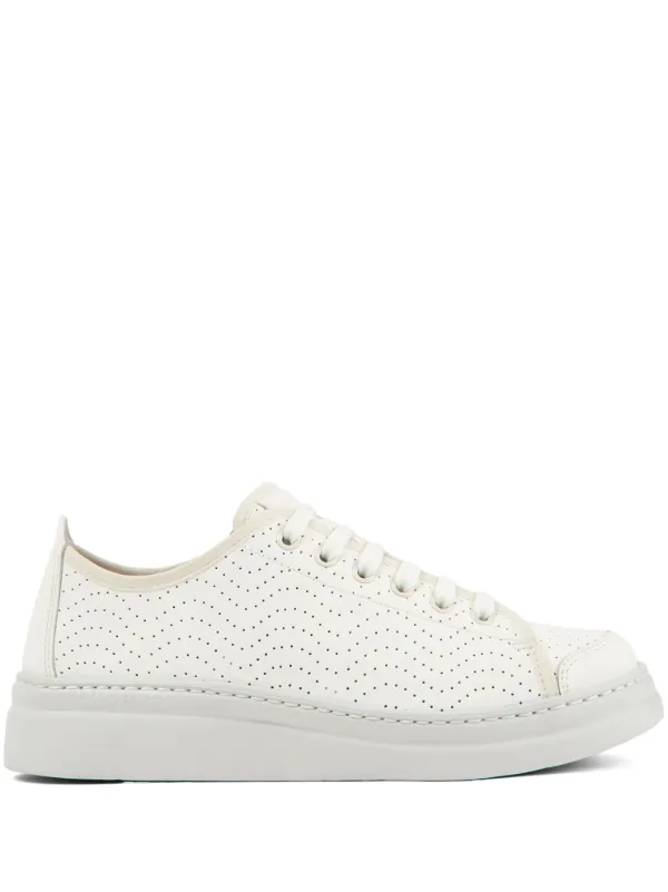 Camper Runner Up Perforated Sneakers White FARFETCH IN