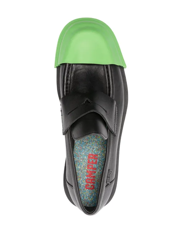 Camper Junction レザーローファー | ブラック | FARFETCH JP