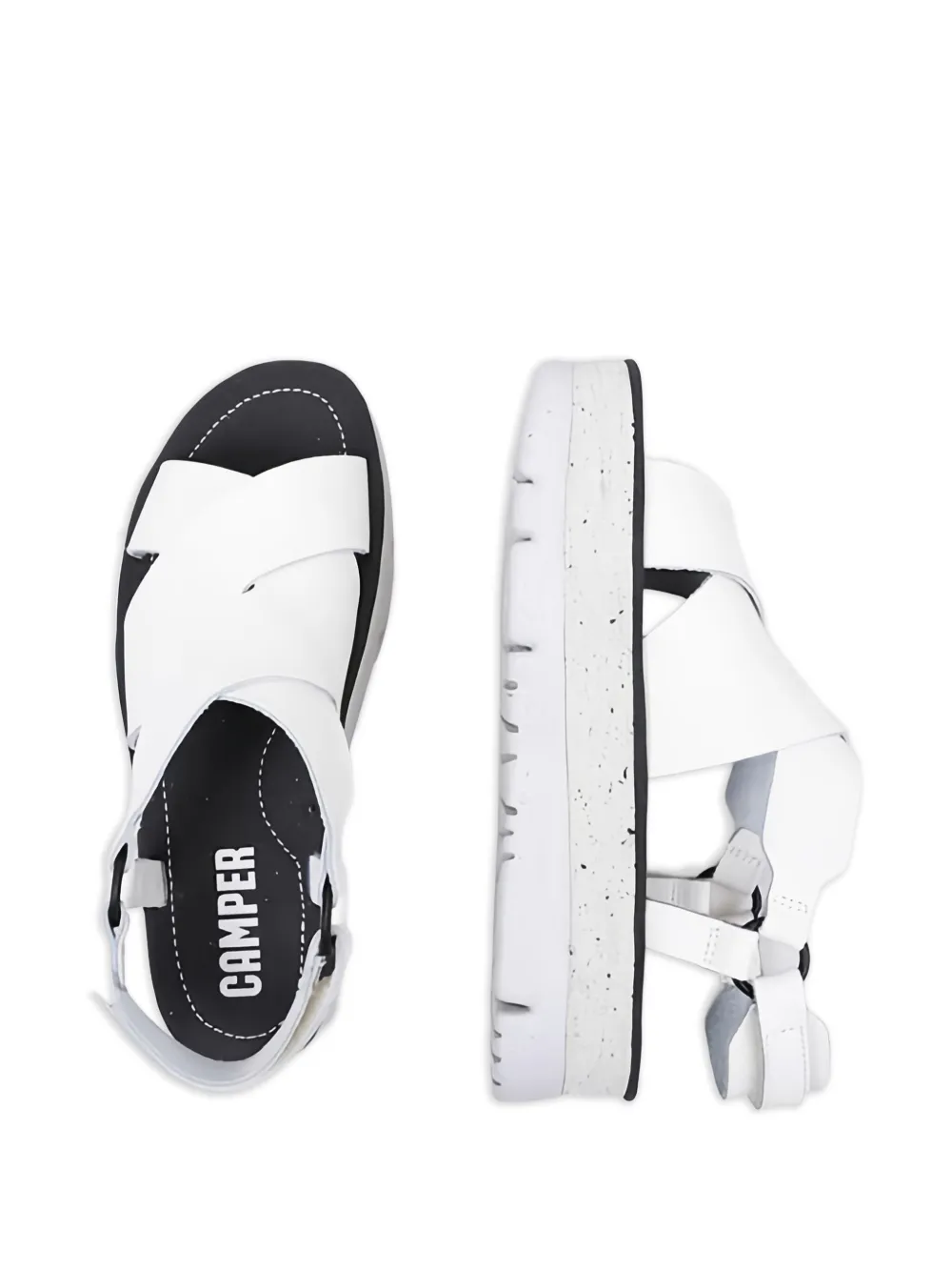 Camper Oruga Up sandalen Wit