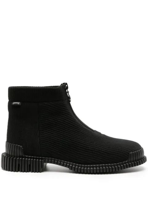 Camper Pix ribbed-texture ankle-lenght boots