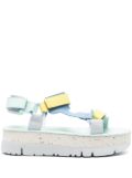 Camper Oruga Up touch-strap sandals - Blue