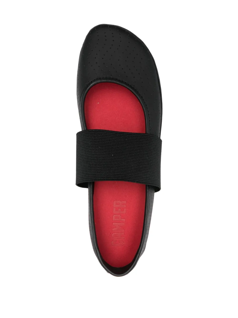 Shop Camper Right Nina Ballerina Shoes In Black