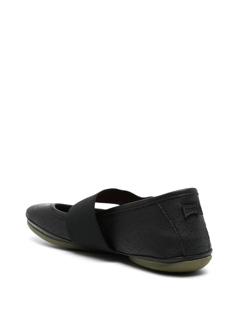 Shop Camper Right Nina Ballerina Shoes In Black