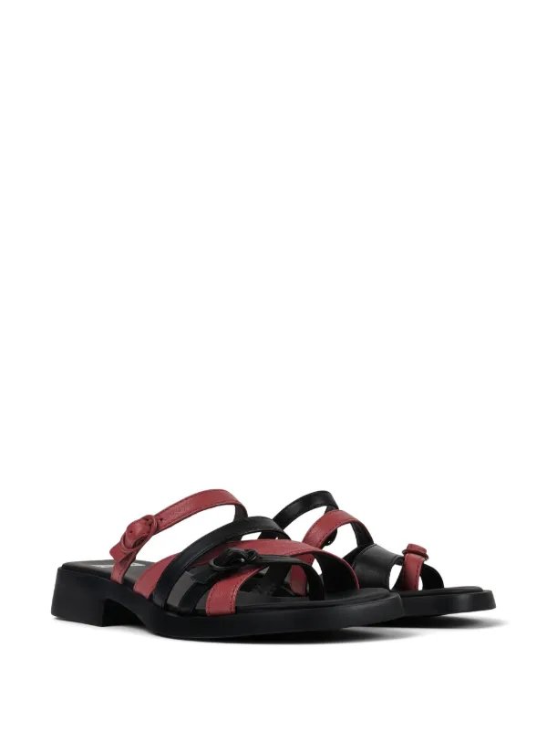 Camper Dana Twins バックル ミュール | ブラック | FARFETCH JP