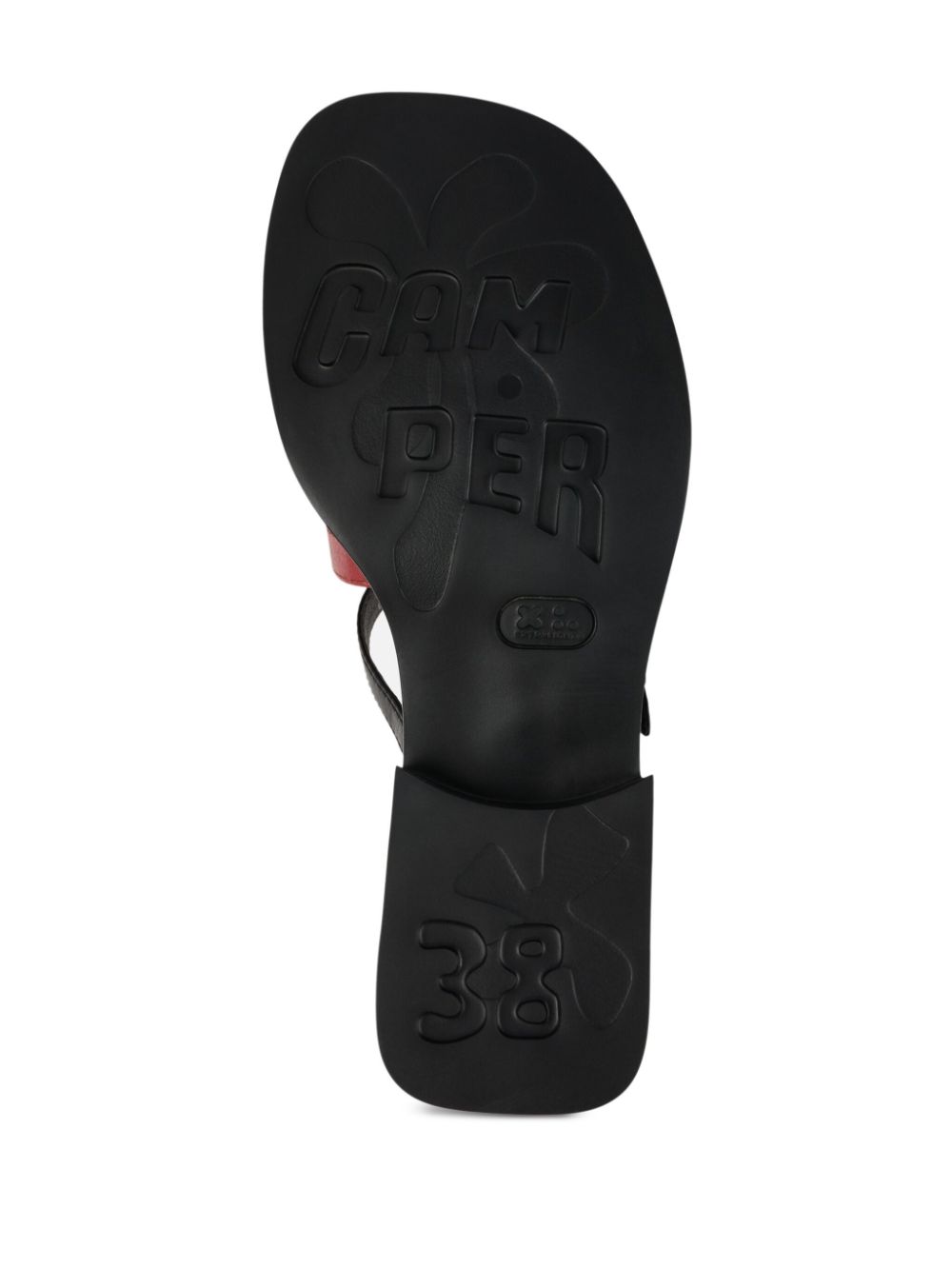 Camper Dana Twins buckle-detail mules Black