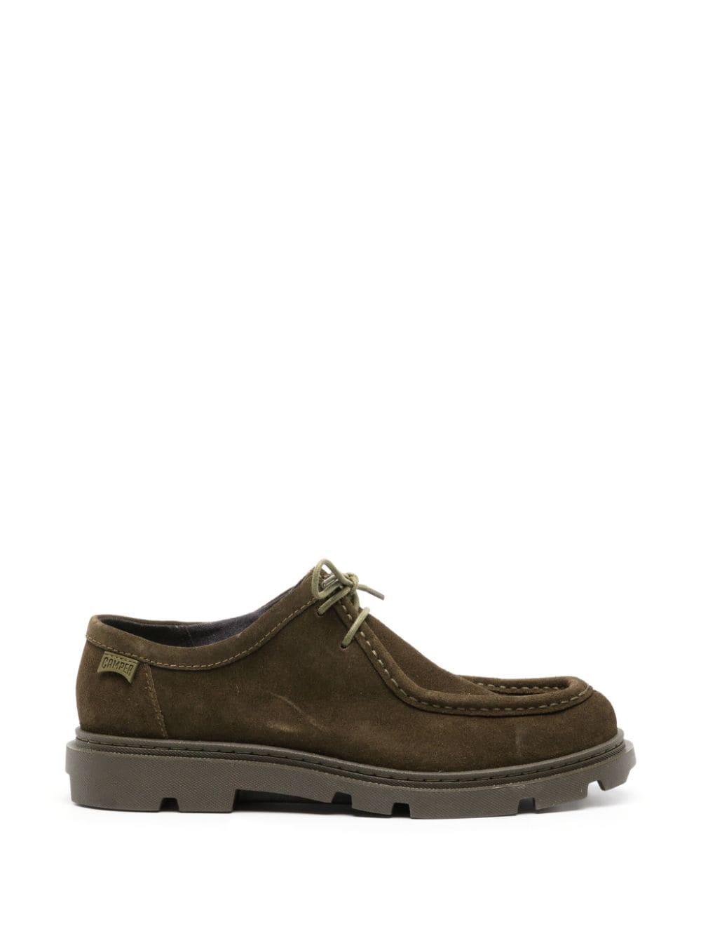 Shop Camper Junction Removable-toecap Oxford Shoes In Green