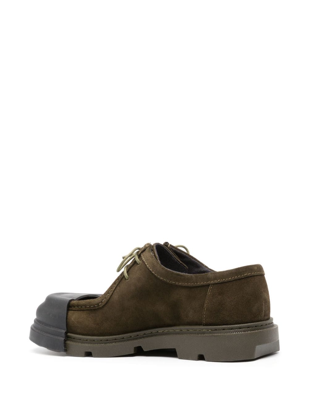 Shop Camper Junction Removable-toecap Oxford Shoes In Green