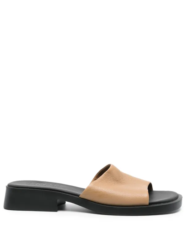 Camper Dana Leather Sandals | Brown | FARFETCH