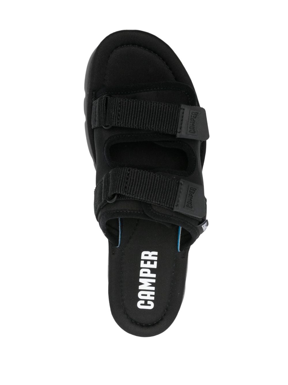 Shop Camper Oruga Up 45mm Slip-on Sandals In Schwarz
