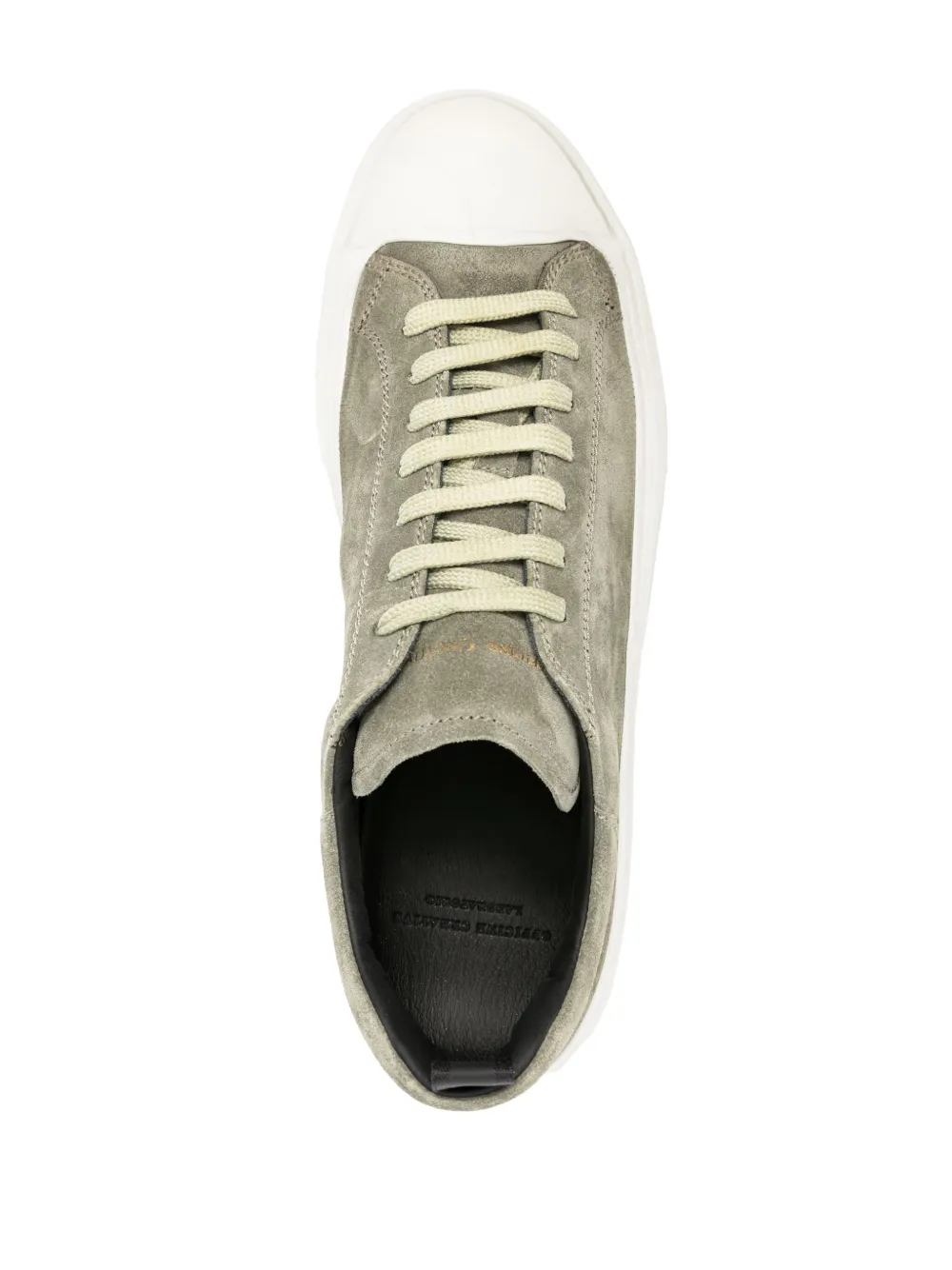 Officine Creative Mes 009 suede sneakers Green