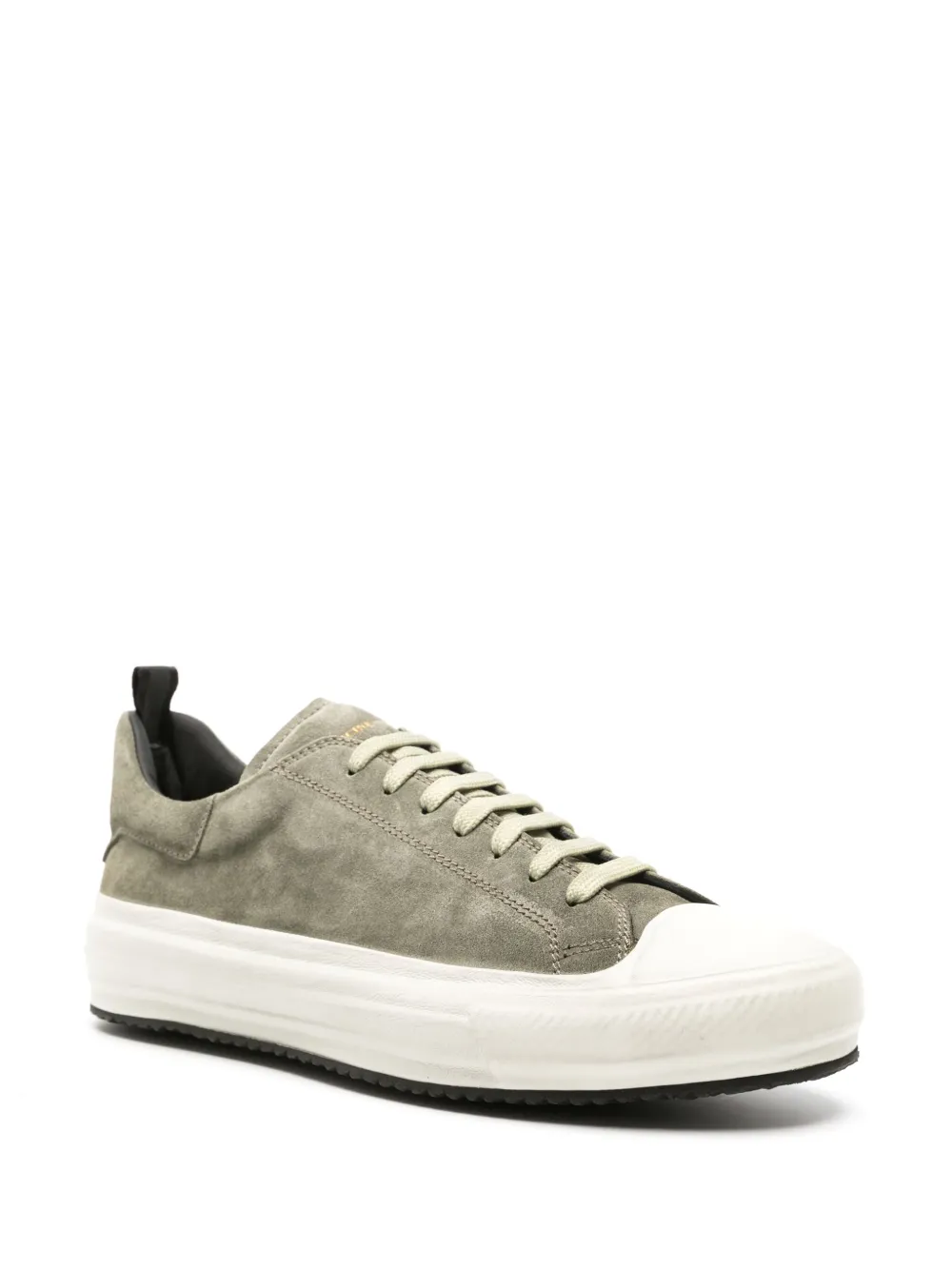 Officine Creative Mes 009 suede sneakers Green