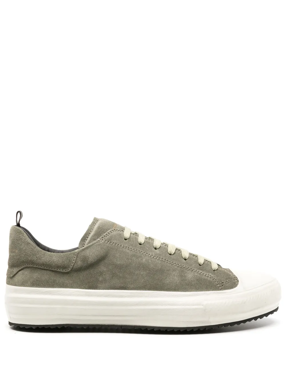 Officine Creative Mes 009 suede sneakers Green