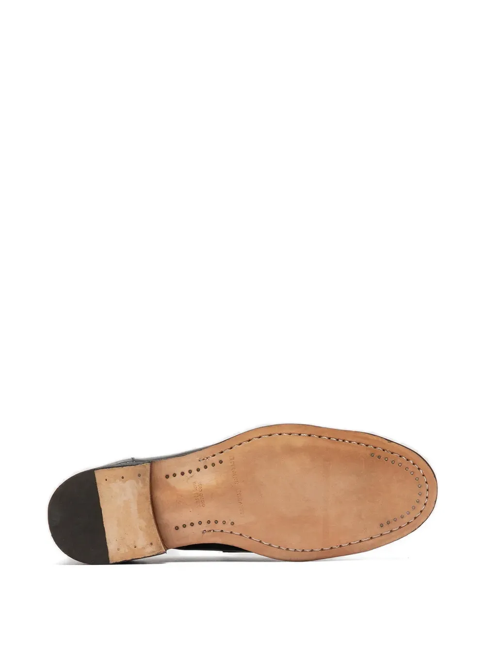 Officine Creative Solitude 001 leren loafers Zwart