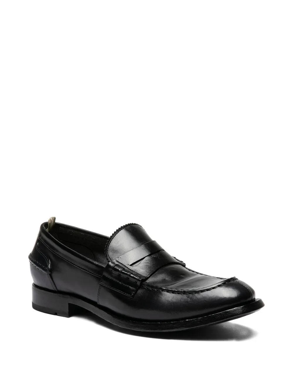 Officine Creative Leren loafers - Zwart