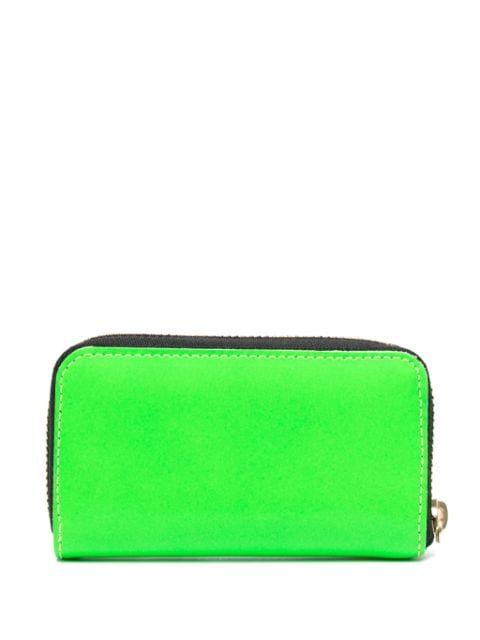 Super Fluo leather wallet