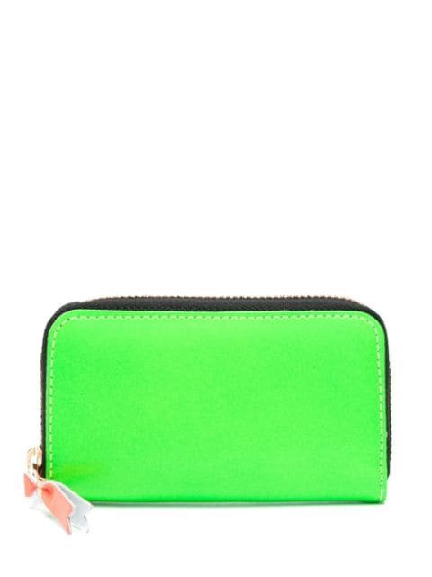 Super Fluo leather wallet