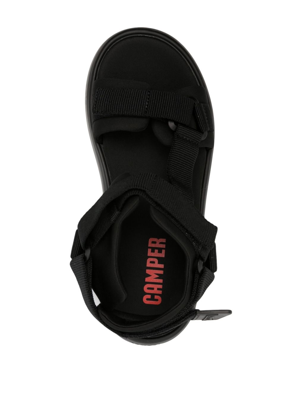 Shop Camper Pelotas Flota Touch-strap Sandals In 黑色