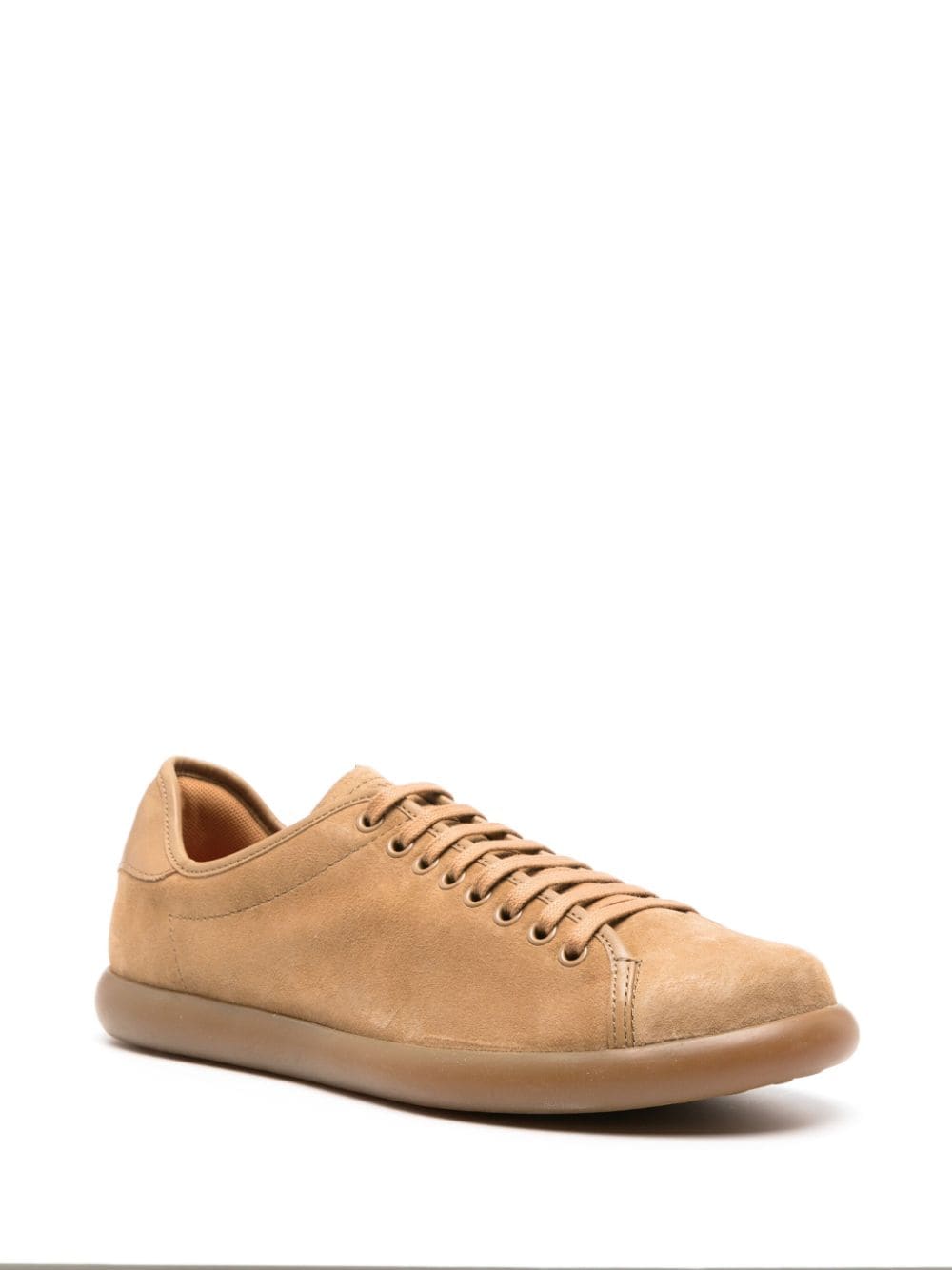 Shop Camper Pelotas Soller Lace-up Suede Sneakers In Brown